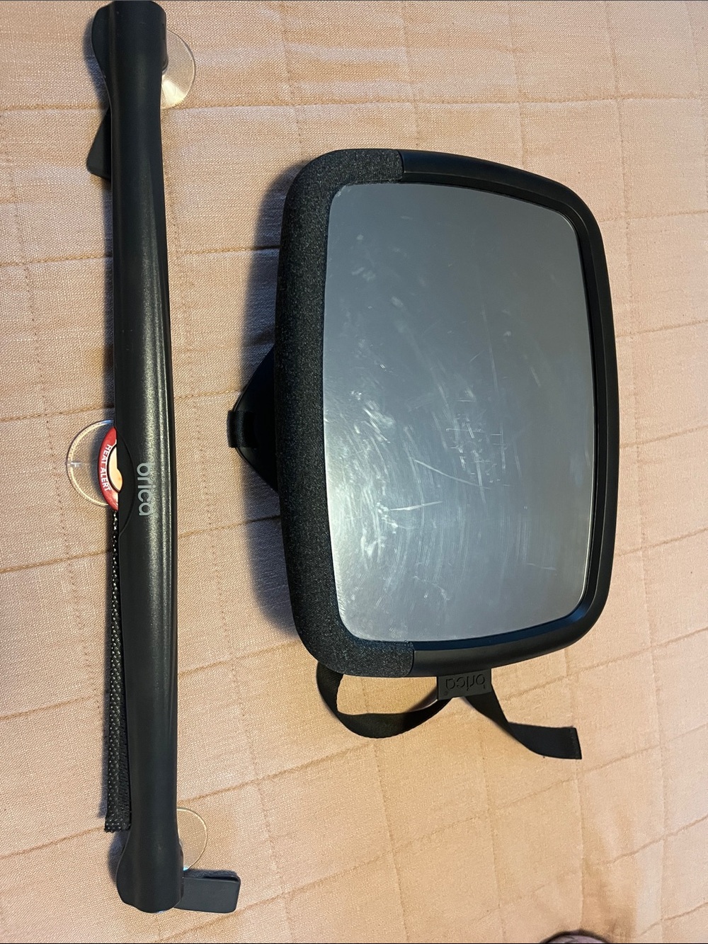 Munchkin Brica mirror and shade